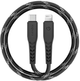 Кабель для зарядки Energea Nyloflex USB-C - Lightning C94 MFI 3 м Black (6957879424014) - зображення 1