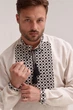 Чоловіча вишиванка MEREZHKA "Бандера" розмір 44 - зображення 7