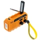 Радіо портативне з ліхтариком Adler AD 1197 USB yellow - зображення 1