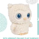 Интерактивная игрушка Baby GUND Baby Sleepy Eyes Owl Bedtime Soother Spin Master Плюшевая Сова (6060243) - изображение 9