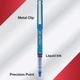 Ручка Pilot Precise V5 Rolling Ball, Extra Fine 0.5 мм Синяя (35335-1) - изображение 2