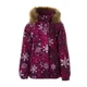 Куртка зимова HUPPA ALONDRA 18420030-14334 бордовий з принтом 122 см (4741468965581) - зображення 1