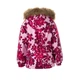 Куртка зимняя HUPPA ALONDRA 18420030-14413 розовый с принтом 128 см (4741632030305) - изображение 4