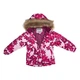 Куртка зимняя HUPPA ALONDRA 18420030-14413 розовый с принтом 128 см (4741632030305) - изображение 8