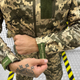 Зимова чоловіча Куртка з Капюшоном Single Sword Softshell на подвійному флісі піксель розмір XL - зображення 3