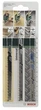 Набір пилок для лобзика Bosch Progressor Wood and Metal, 3 шт (2609256743) - зображення 1