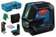 Лазерный нивелир Bosch Professional GCL 2-50 G в чемодан + держатель RM 10 + зажим DK 10 (0601066M02) - изображение 1
