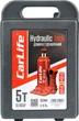 Домкрат гидравлический CarLife 5 т, 195-380 мм, пласт, уп. - изображение 6