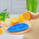 Соковыжималка ручная для цитрусовых и терка для овощей Синяя - изображение 2
