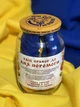 Флаг Украины в банке 140х90см из габардина (Курицу на вилку) - изображение 1