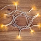 Гирлянда светодиодная 200 LED 10 метров Теплый белый - изображение 1