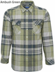 Тактическая фланелевая рубашка LA Police Gear Vanguard Mid Weight Flannel Large, Outpost Blue - изображение 14