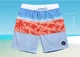 Бермуды мужские Gailang Oasis Blue 3325 XL Разноцветный - изображение 3