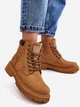 Zimowe trapery damskie Felizia 37 Camel (5905677965452) - obraz 4