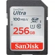 Карта памяти SanDisk 256GB SD class 10 UHS-I Ultra (SDSDUNR-256G-GN3IN) - изображение 1