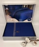 Постільна білизна Maison D'or Deluxe сатин 200х220 Navy-Brown - изображение 1