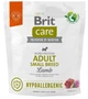 Гипоаллергенный корм для собак малых пород с ягненком Brit Care Dog Hypoallergenic Adult Small Breed 1 кг - изображение 1