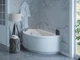 Ванна аероомасажна WGT Rialto Lugano L 1705x1020x700 мм AERO LINE - зображення 2