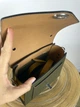 Сучасна та стильна шкіряна жіноча сумка кроссбоді Lamponi Chest one khaki/yellow - зображення 10