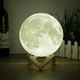 Ночник 3D светильник луна Moon Touch Control 15 см, 5 режимов - изображение 2