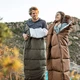Спальний мішок Naturehike U350 Left Green (NH20MSD07) [94040] - зображення 7
