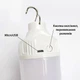 Аккумуляторная лампа для кемпинга на крючке 10w с зарядкой micro USB (2557) - изображение 7