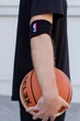 Напульсник на руку NBA оne size чорний - зображення 3