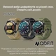 Смарт-часы Modfit Hunter Army All Black 36 мм |1,39" IPS, 400 мАч, 360 x 360 ,128MB, HeartRate, IP67 | Черный - изображение 9
