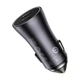 АЗП Baseus Golden Contactor Pro Dual Fast Charger Car Charger C+C 40W Dark Gray - изображение 5