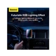 Автодержатель с беспроводной зарядкой Baseus Halo Electric Wireless Charging Car Mount 15W Black (SUDD000001) - изображение 6