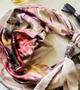 Дизайнерська велика хустка "Ліловий сад" від бренду my scarf, подарунок жінці - зображення 3