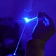 Указка лазерная мощная аккумуляторный луч лазер 5 насадок, - изображение 9