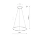 Люстра Nowodvorski 10812 Circolo LED - зображення 5