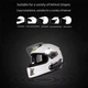 Bluetooth мотогарнітура Q Sound Moto CVC E1 інтерком 1000м (Soft) - зображення 4