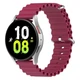 Ремінець для Zepp E - темно-червоний / ширина кріплення 20мм / силікон / Watchbands Hump (W37-6WB57073268) - зображення 2
