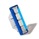 Бритва Bolin Webb R1-S Ferrara Mach3 Razor Blue в подарочной коробке 1 станок 13 картриджей - изображение 11