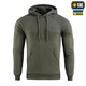 M-Tac кофта Hoodie Cotton Raglan Hard Army Olive 3XL - изображение 2