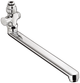 Вилив для ванни Hansgrohe 14495000 30 см - зображення 1