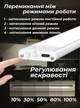 Светодиодная лампа с аккумулятором для кухни ванной коридора шкафа с датчиком движения LED светильник беспроводная ночник подсветка энергосберегающая автономная 40 см OnePro Черный 68599 - изображение 9