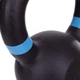 Гиря чугунная окрашенная Zelart 2238-6 вес 6 кг Black - изображение 5