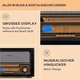 Стереосистема ретро Auna Belle Epoque Retro Stereo (10040055) - зображення 2