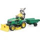 Спецтехника Bruder садовый трактор John Deere с прицепом и фигуркой садовода (62104) - изображение 3