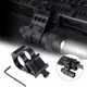 Тактичне Швидкознімне Кріплення Ліхтарика 25.4 mm ClefersTac YP59 - Виносний Кронштейн Фіксований Адаптер Зажим на Планку 20 mm Пікатінні Вівера (602307127) - зображення 6