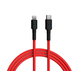 Кабель ZMi AL872 USB-C - Lighting Red 0.3m - изображение 1