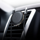 Автоутримувач Baseus Magnetic Air Vent Car (SUGX020001) чорний - зображення 5
