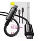 Кабель 2 метра Baseus 240W Type-C to Type-C Tungsten Gold (CAWJ040101) - изображение 7