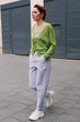 Кардиган Uniqlo LIGHT V NECK розмір S зелений (454767) - зображення 5