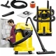 Пилосос побутовий KARCHER WD для прибирання дому, дачі та в гаражі професійний з контейнером 1000 Вт Жовтий - зображення 1