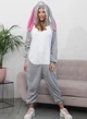 Піжама кігурумі Kigurumi Жіночий Кролик Сірий розмір S 145-155 см (106741) - зображення 1