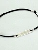 Срібний браслет Family Tree Jewelry Line Чорний Вишиванка «Полтавська область» регулюється родоване срібло - зображення 2